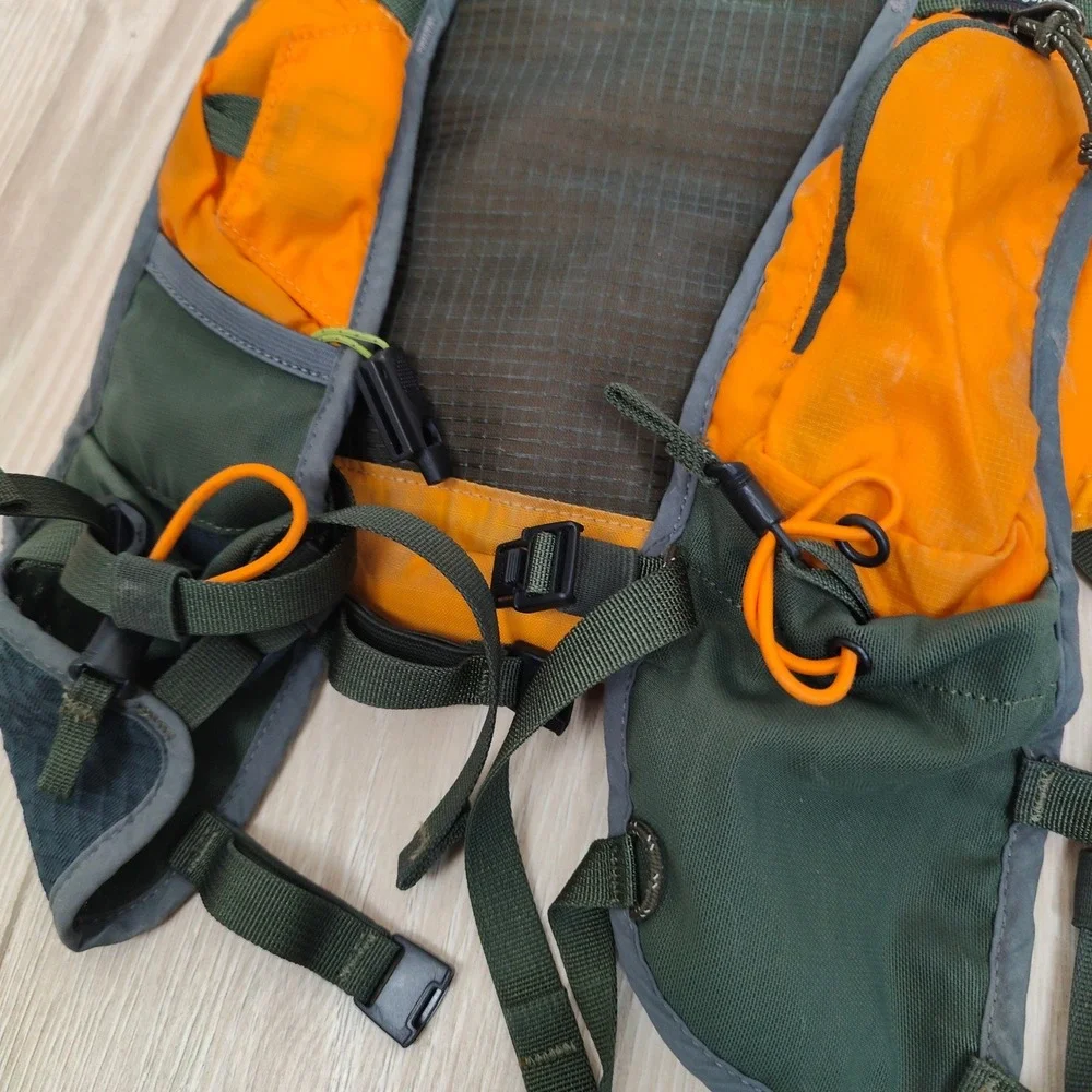 Patagonia Fore Runner 10L Nylon Backpack L/XL Orange 49505 SP16 Vest Pack